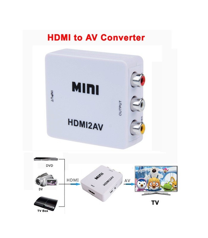 مبدل پورت HDMI به AV
