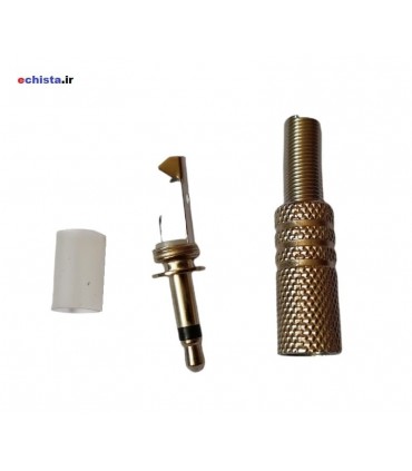 فیش صدا AUX 3.5mm فلزی مونو