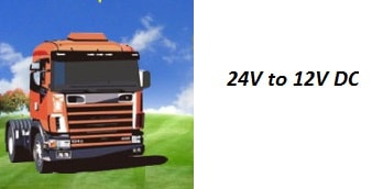 مبدل 12V به 24V ماشین سنگین