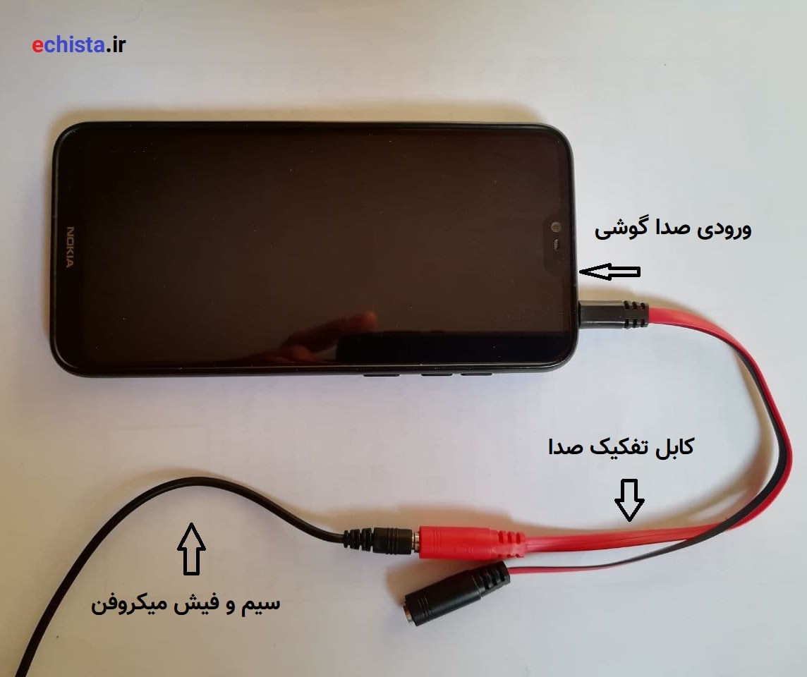 اتصال میکروفن رومیزی به گوشی موبایل و تبلت